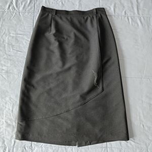 Elegant Black Women's Midi Skirt XS/S